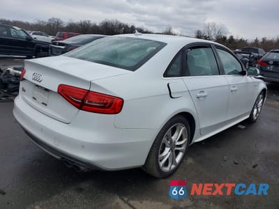 Trzecie zdjęcie samochodu z tyłu: 2013 AUDI S4 PREMIUM PLUS VIN:WAUBGAFL2DA227019 - miniatura