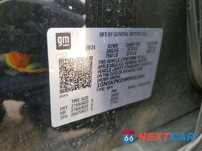 Zdjęcie 13 z 13 samochodu: 2024 CHEVROLET TAHOE K1500 Z71 VIN:1GNSKPKD9RR411604 - miniatura