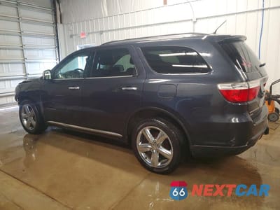 Drugie zdjęcie samochodu z przodu: 2012 DODGE DURANGO CITADEL VIN:1C4SDJET3CC322883 - miniatura