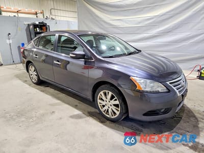 Czwarte zdjęcie samochodu z boku: 2013 NISSAN SENTRA S VIN:3N1AB7AP8DL722816 - miniatura