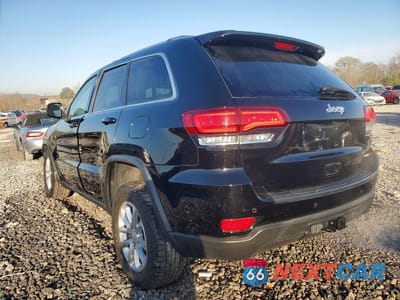 Drugie zdjęcie samochodu z przodu: 2021 JEEP GRAND CHEROKEE LAREDO VIN:1C4RJEAGXMC717555 - miniatura