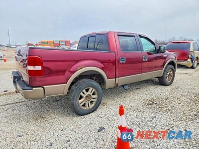 Trzecie zdjęcie samochodu z tyłu: 2005 FORD F150 SUPERCREW VIN:1FTPW14585FA87465 - miniatura