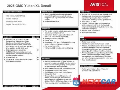 Zdjęcie 13 z 14 samochodu: 2025 GMC YUKON XL DENALI VIN:1GKS2JRL1SR377882 - miniatura