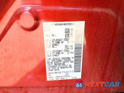 Zdjęcie 14 z 14 samochodu: 2016 NISSAN ROGUE S VIN:5N1AT2MT1GC753777 - miniatura