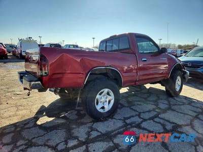 Trzecie zdjęcie samochodu z tyłu: 2000 TOYOTA TACOMA BASE VIN:4TAPM62NXYZ678272 - miniatura