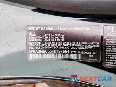 Zdjęcie 12 z 12 samochodu: 2015 BMW 428 XI VIN:WBA3N5C55FK197664 - miniatura