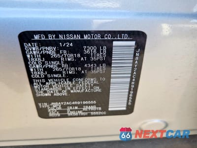 Zdjęcie 13 z 13 samochodu: 2024 NISSAN ARMADA SV VIN:JN8AY2AC4R9196555 - miniatura