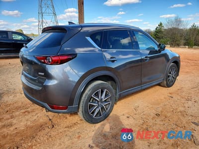Trzecie zdjęcie samochodu z tyłu: 2018 MAZDA CX-5 GRAND TOURING VIN:JM3KFADM7J1400215 - miniatura