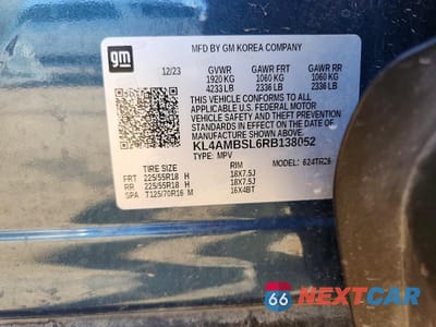 Zdjęcie 13 z 13 samochodu: 2024 BUICK ENCORE GX PREFERRED VIN:KL4AMBSL6RB138052 - miniatura