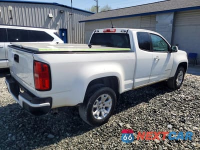 Trzecie zdjęcie samochodu z tyłu: 2022 CHEVROLET COLORADO LT VIN:1GCHSCEA8N1196190 - miniatura