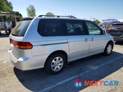 Trzecie zdjęcie samochodu z tyłu: 2004 HONDA ODYSSEY EX VIN:5FNRL18694B062016 - miniatura