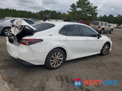 Trzecie zdjęcie samochodu z tyłu: 2023 TOYOTA CAMRY LE VIN:4T1C11AK1PU106505 - miniatura