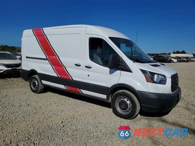 Czwarte zdjęcie samochodu z boku: 2018 FORD TRANSIT 250 DELIVERY VAN VIN:1FTYR2CM2JKA19867 - miniatura