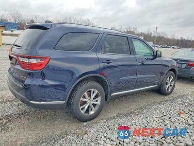 Trzecie zdjęcie samochodu z tyłu: 2016 DODGE DURANGO LIMITED VIN:1C4RDJDG1GC449351 - miniatura