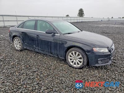Czwarte zdjęcie samochodu z boku: 2010 AUDI A4 PREMIUM PLUS VIN:WAUFFAFL2AN068561 - miniatura