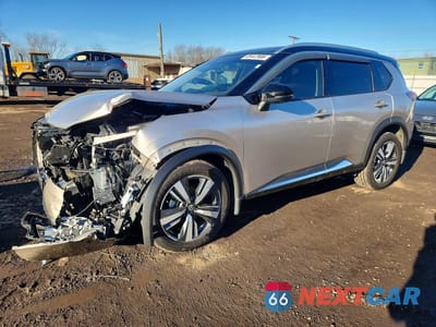 2021 NISSAN ROGUE SL JN8AT3CB0MW238366 - główne zdjęcie licytacji z USA - miniatura