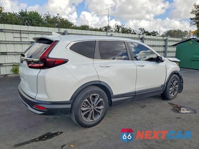 Trzecie zdjęcie samochodu z tyłu: 2021 HONDA CR-V EX VIN:7FARW1H56ME002763 - miniatura