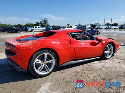 Trzecie zdjęcie samochodu z tyłu: 2024 FERRARI 296GTB VIN:ZFF99SLA9R0309798 - miniatura