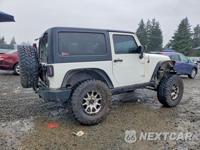 Trzecie zdjęcie samochodu z tyłu: 2013 JEEP WRANGLER SPORT VIN:1C4AJWAG6DL645076 - miniatura