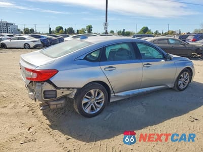 Trzecie zdjęcie samochodu z tyłu: 2020 HONDA ACCORD LX VIN:1HGCV1F12LA035000 - miniatura