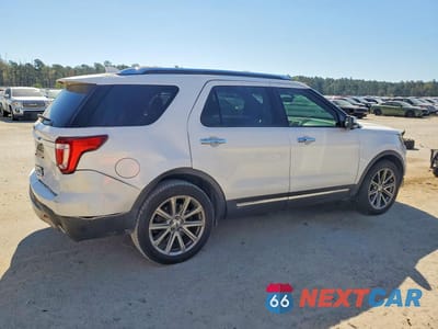 Trzecie zdjęcie samochodu z tyłu: 2017 FORD EXPLORER LIMITED VIN:1FM5K7FH5HGC51178 - miniatura