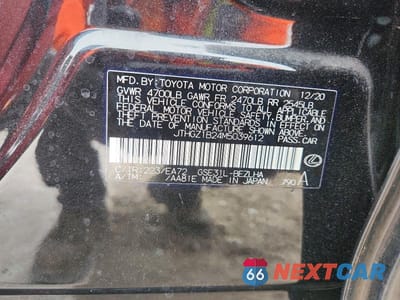Zdjęcie 13 z 13 samochodu: 2021 LEXUS IS 350 F SPORT VIN:JTHGZ1B24M5039612 - miniatura