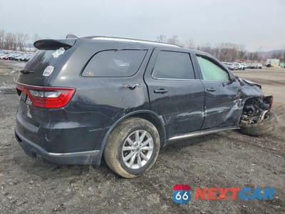 Trzecie zdjęcie samochodu z tyłu: 2021 DODGE DURANGO SXT VIN:1C4RDJAG6MC574796 - miniatura