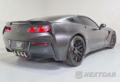 Trzecie zdjęcie samochodu z tyłu: 2014 CHEVROLET CORVETTE STINGRAY Z51 1LT VIN:1G1YG2D75E5132806 - miniatura