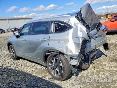 Drugie zdjęcie samochodu z przodu: 2023 TOYOTA HIGHLANDER HYBRID XLE VIN:5TDKARAH3PS518402 - miniatura