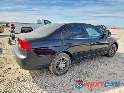 Trzecie zdjęcie samochodu z tyłu: 2003 HONDA CIVIC LX VIN:2HGES15563H511224 - miniatura