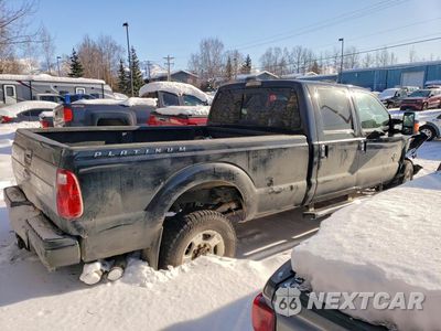 Trzecie zdjęcie samochodu z tyłu: 2014 FORD F350 SUPER DUTY VIN:1FT8W3BT3EEA75408 - miniatura