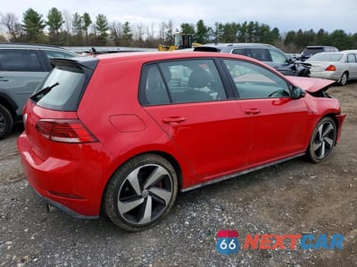 Trzecie zdjęcie samochodu z tyłu: 2021 VOLKSWAGEN GTI S VIN:3VW6T7AU8MM010058 - miniatura