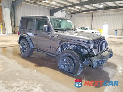Czwarte zdjęcie samochodu z boku: 2024 JEEP WRANGLER SPORT VIN:1C4PJXAG7RW131243 - miniatura