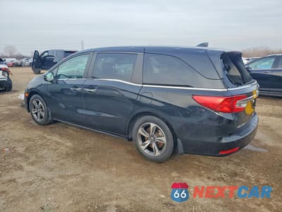 Drugie zdjęcie samochodu z przodu: 2018 HONDA ODYSSEY TOURING VIN:5FNRL6H82JB043656 - miniatura