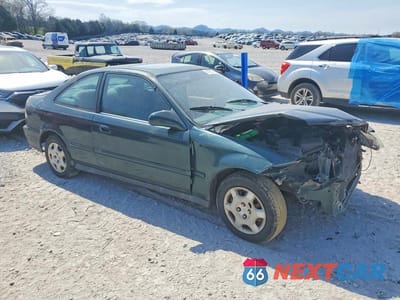 Czwarte zdjęcie samochodu z boku: 1999 HONDA CIVIC EX VIN:1HGEJ8246XL004131 - miniatura