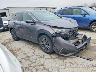 Czwarte zdjęcie samochodu z boku: 2022 HONDA CR-V EX VIN:7FARW2H52NE035394 - miniatura