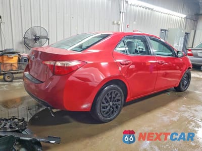 Trzecie zdjęcie samochodu z tyłu: 2018 TOYOTA COROLLA LE VIN:2T1BURHE3JC038329 - miniatura