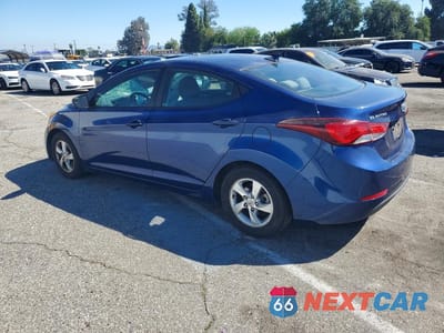 Drugie zdjęcie samochodu z przodu: 2015 HYUNDAI ELANTRA SE VIN:5NPDH4AE3FH581596 - miniatura