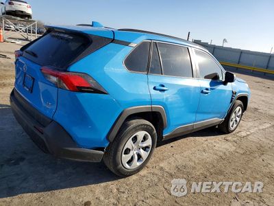 Trzecie zdjęcie samochodu z tyłu: 2019 TOYOTA RAV4 LE VIN:2T3F1RFV3KW081878 - miniatura