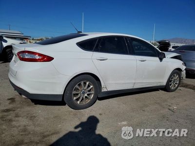Trzecie zdjęcie samochodu z tyłu: 2015 FORD FUSION S VIN:3FA6P0G78FR150980 - miniatura