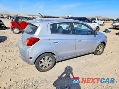 Trzecie zdjęcie samochodu z tyłu: 2015 MITSUBISHI MIRAGE ES VIN:ML32A4HJ2FH010651 - miniatura