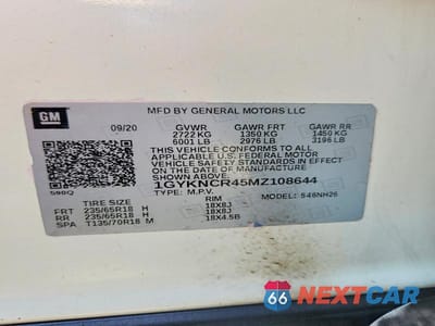 Zdjęcie 13 z 13 samochodu: 2021 CADILLAC XT5 PREMIUM LUXURY VIN:1GYKNCR45MZ108644 - miniatura