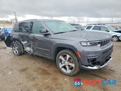 Czwarte zdjęcie samochodu z boku: 2024 JEEP GRAND CHEROKEE L LIMITED VIN:1C4RJKBG4R8548219 - miniatura