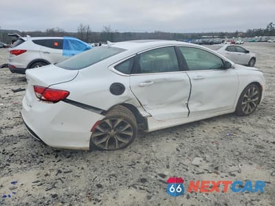 Trzecie zdjęcie samochodu z tyłu: 2015 CHRYSLER 200 C VIN:1C3CCCCBXFN668553 - miniatura
