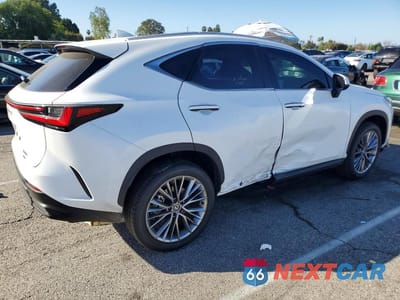 Trzecie zdjęcie samochodu z tyłu: 2026 LEXUS NX 350 PREMIUM VIN:2T2GGCEZ9TC109355 - miniatura