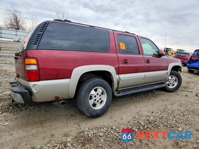 Trzecie zdjęcie samochodu z tyłu: 2003 CHEVROLET SUBURBAN K1500 VIN:1GNFK16Z33J159598 - miniatura