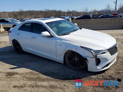 Czwarte zdjęcie samochodu z boku: 2021 CADILLAC CT4 PREMIUM LUXURY VIN:1G6DF5RK9M0121829 - miniatura