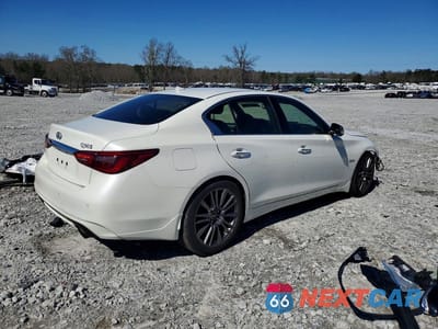 Trzecie zdjęcie samochodu z tyłu: 2018 INFINITI Q50 RED SPORT 400 VIN:JN1FV7AP4JM460873 - miniatura