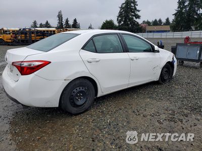 Trzecie zdjęcie samochodu z tyłu: 2016 TOYOTA COROLLA LE VIN:2T1BURHE3GC531825 - miniatura