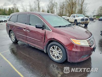 Czwarte zdjęcie samochodu z boku: 2013 HONDA ODYSSEY EXL VIN:5FNRL5H6XDB008943 - miniatura
